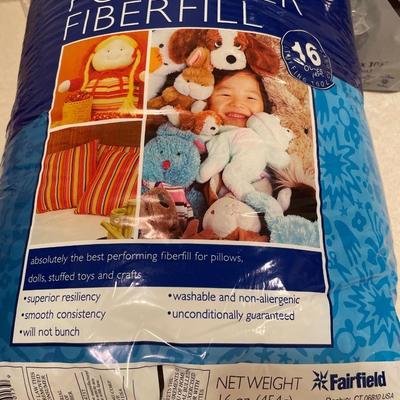 Thermore and poly fiberfill