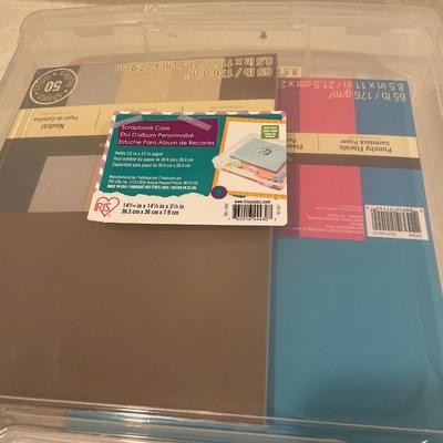 New recollections paper packages in plastic container