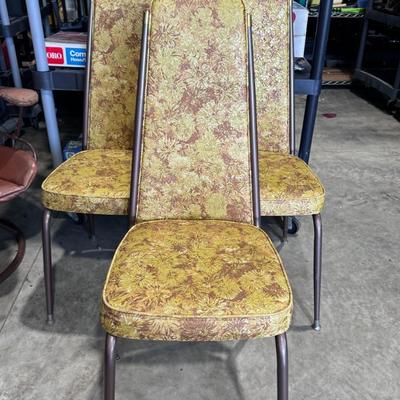 DIXIE Dinette chairs / good condition 60'-70's