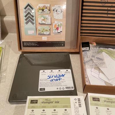 Stamping kits, Mats and ink