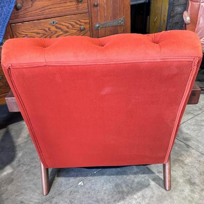 MCM STYLE Tufted Club Chair -- Super Comfy