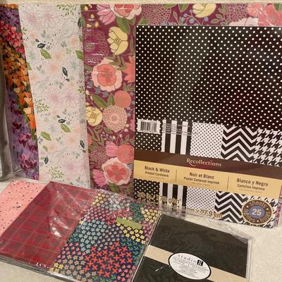 Fun crafting paper with paper cutter