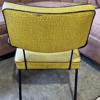 ATOMIC MCM side chair with original upholstery