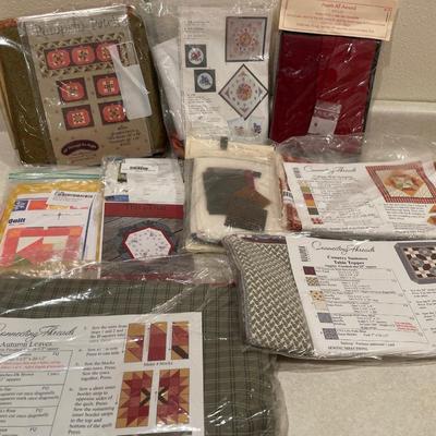 Autumn leaves and pumpkin patch along with more kits