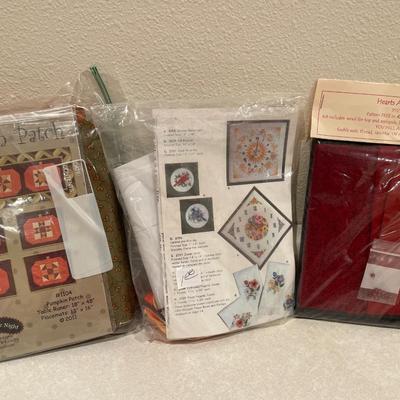 Autumn leaves and pumpkin patch along with more kits