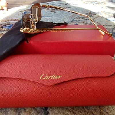 Cartier Sunglasses with case
