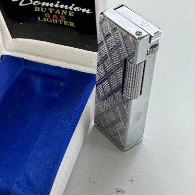DOMINION Butane Gas Lighter - In original Case