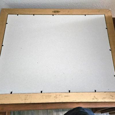 Framed World Map