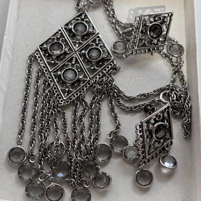 Necklace and matching earring set