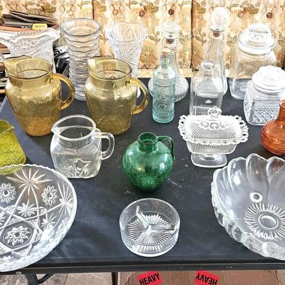 Mixed Glass Lot