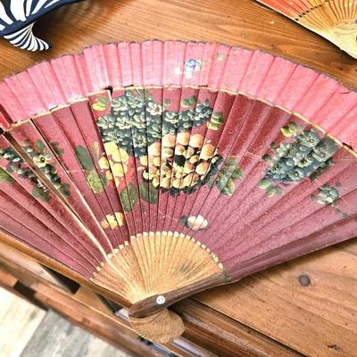 Vintage Folding Fan Lot