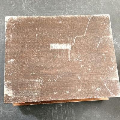 3 Wood Hand Carved Boxes