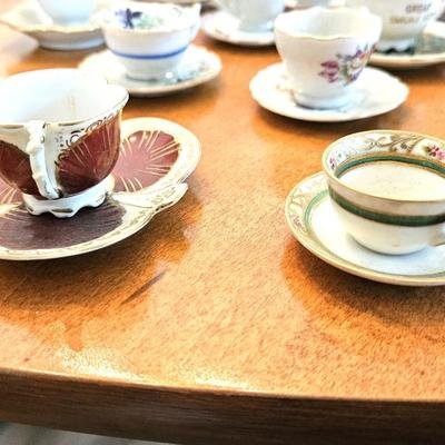 Petite Cup and Saucer Lot