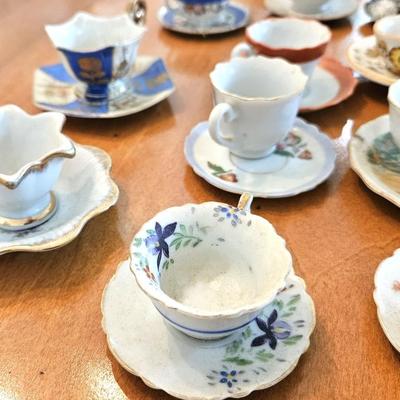 Petite Cup and Saucer Lot
