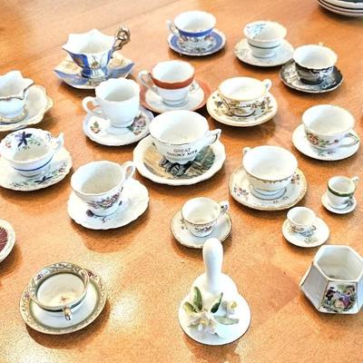 Petite Cup and Saucer Lot