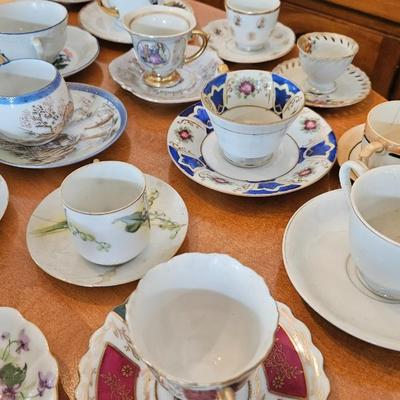 Regular Size Cup and Saucer Lot
