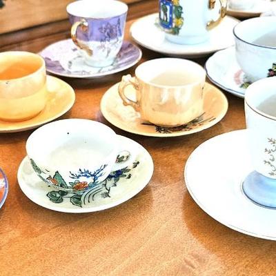 Regular Size Cup and Saucer Lot