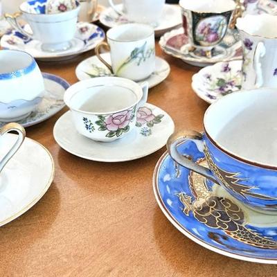 Regular Size Cup and Saucer Lot