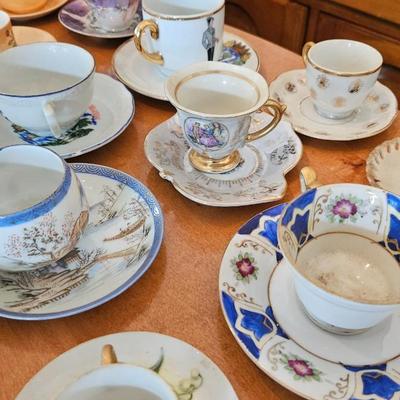 Regular Size Cup and Saucer Lot