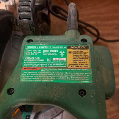 Hitachi 10” Compound Miter Saw (W-MG)