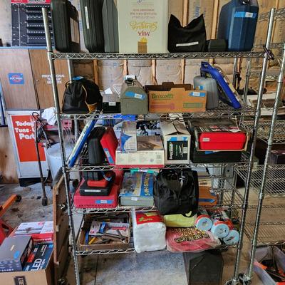 Wire Shelving 5 Shelves 48x18x75 on Casters