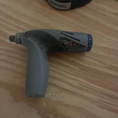 Cordless Dremel, Central Forge Vise & Central Electric 3” Bench Grinder (W-MG)