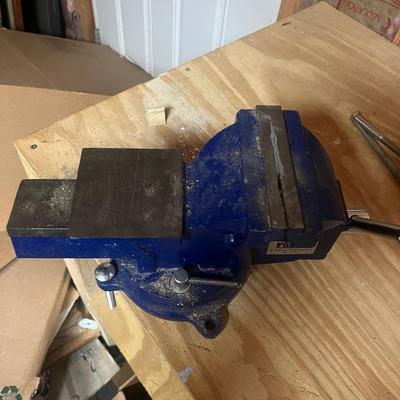 Cordless Dremel, Central Forge Vise & Central Electric 3” Bench Grinder (W-MG)