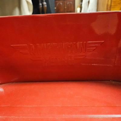 Vintage American Retro Red Pedal Car