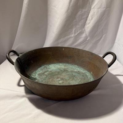Large Copper Paella Pot (LR-BM)