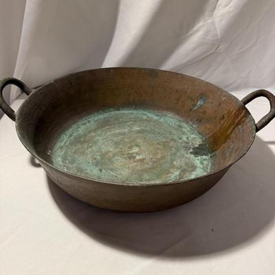 Large Copper Paella Pot (LR-BM)