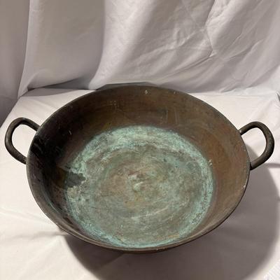 Large Copper Paella Pot (LR-BM)