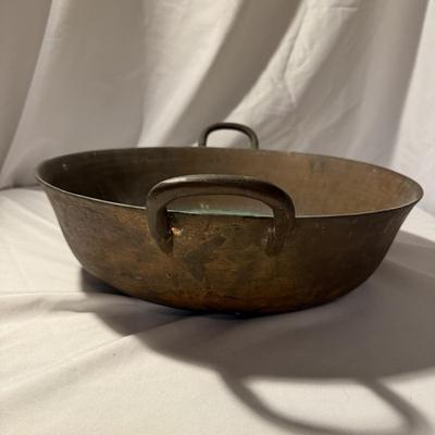 Large Copper Paella Pot (LR-BM)