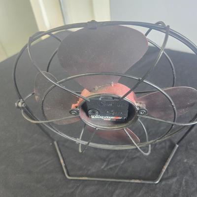 REPURPOSED FAN CLOCK, WOODEN WATERMELON, BOX AND MORE