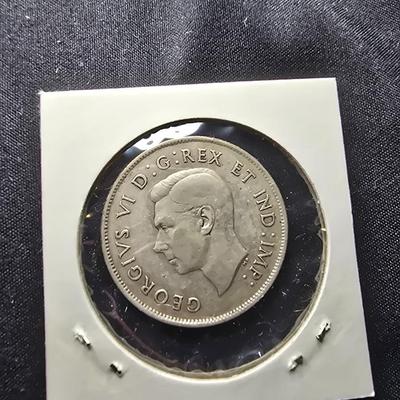 1944 & 1952 CANADIAN 50 CENT COINS