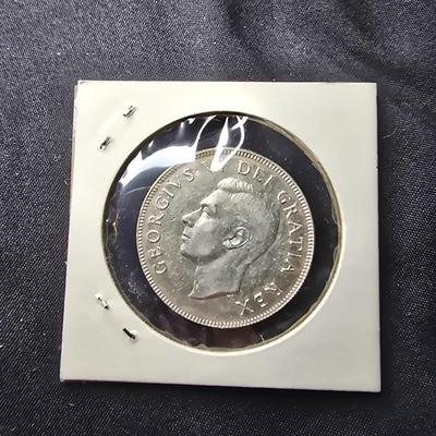 1944 & 1952 CANADIAN 50 CENT COINS