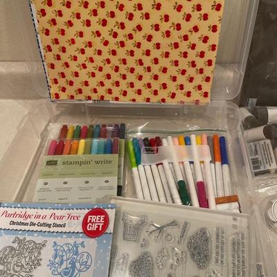 Stampin up blocks and stamps