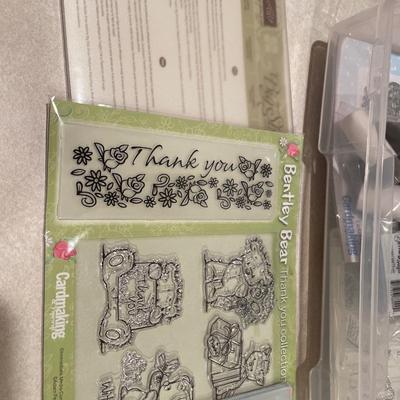 Stampin up blocks and stamps