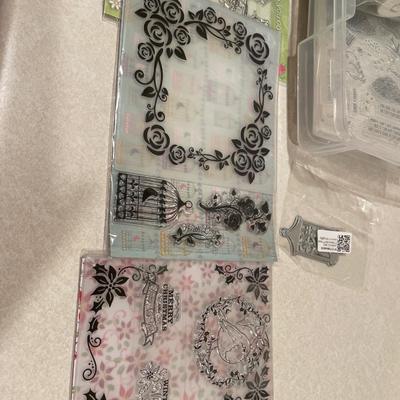 Stampin up blocks and stamps