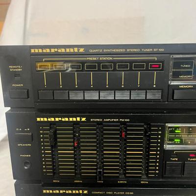 Marantz Tuner, CD Player & Dual Cassette Deck (W-MG)