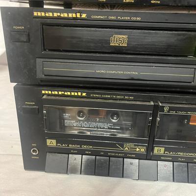 Marantz Tuner, CD Player & Dual Cassette Deck (W-MG)
