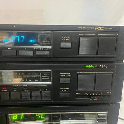 Marantz Tuner, CD Player & Dual Cassette Deck (W-MG)