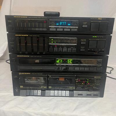 Marantz Tuner, CD Player & Dual Cassette Deck (W-MG)