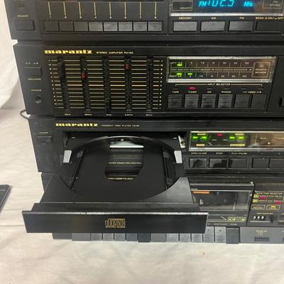 Marantz Tuner, CD Player & Dual Cassette Deck (W-MG)
