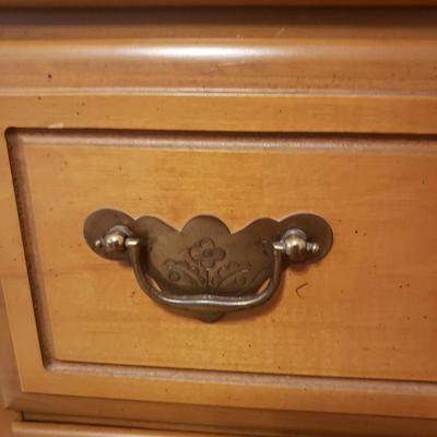 Two Carved Wooden Dressers (B1-KD)