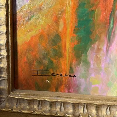Macaw Oil Painting with COA (P-BM)