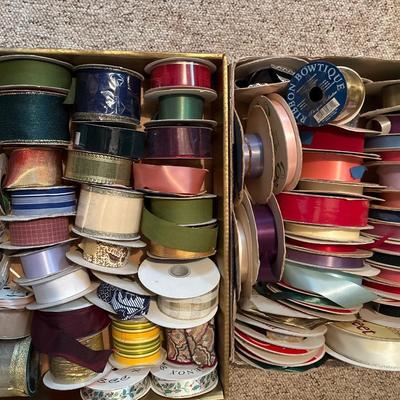 2 boxes ribbon