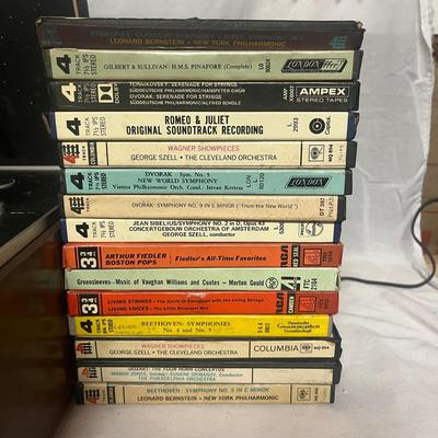 Sony Tc-355 Stereo Reel to Reel with Tapes (W-MG)
