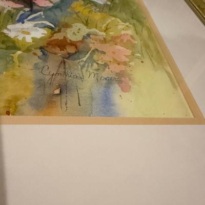 Cynthia Moser Watercolor Painting (P-BM)