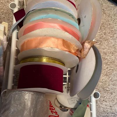 Upholstery trim, ribbon & lace