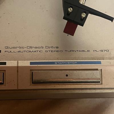 Pioneer PL-S70 Full Automatic Stereo Turntable (W-MG)